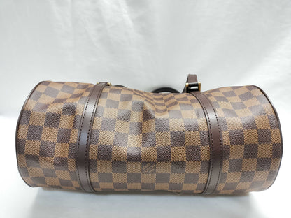 LOUIS VUITTON MB1024 Damier Papillon 30 Handbag with Pouch