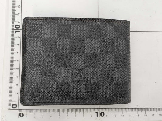 LOUIS VUITTON Damier Graphite Portefeuille Florin Wallet