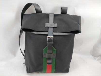 GUCCI Sherry Backpack 619749 Handle Torn Backpack