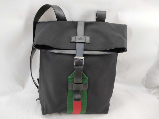 GUCCI Sherry Backpack 619749 Handle Torn Backpack