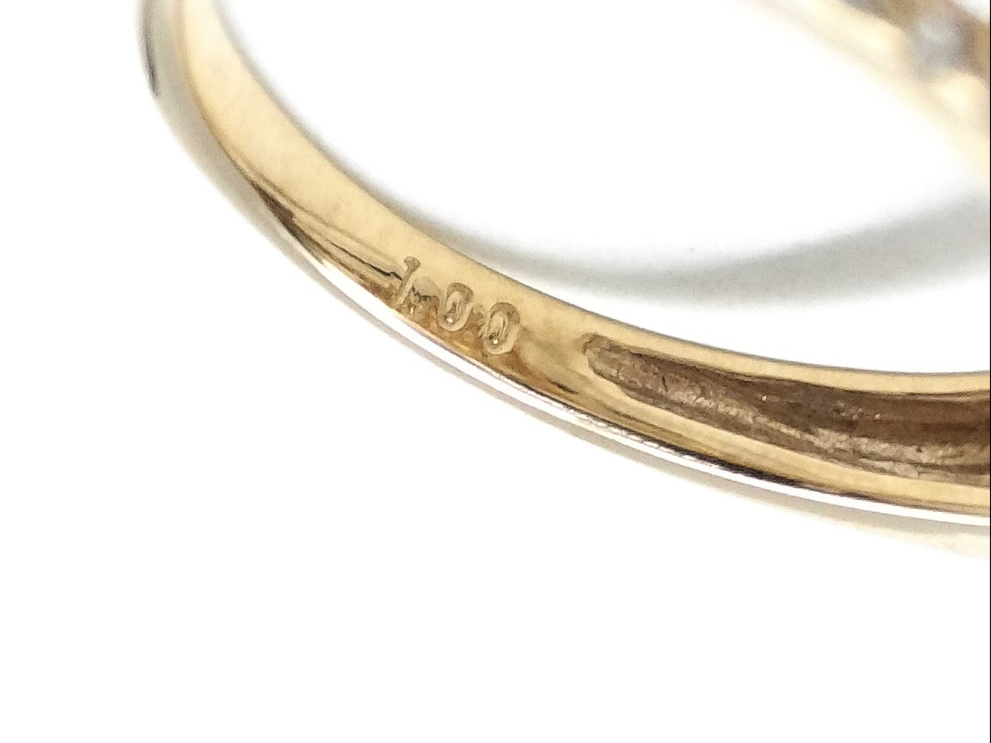 D1.00ct K18 3.4g Ring 