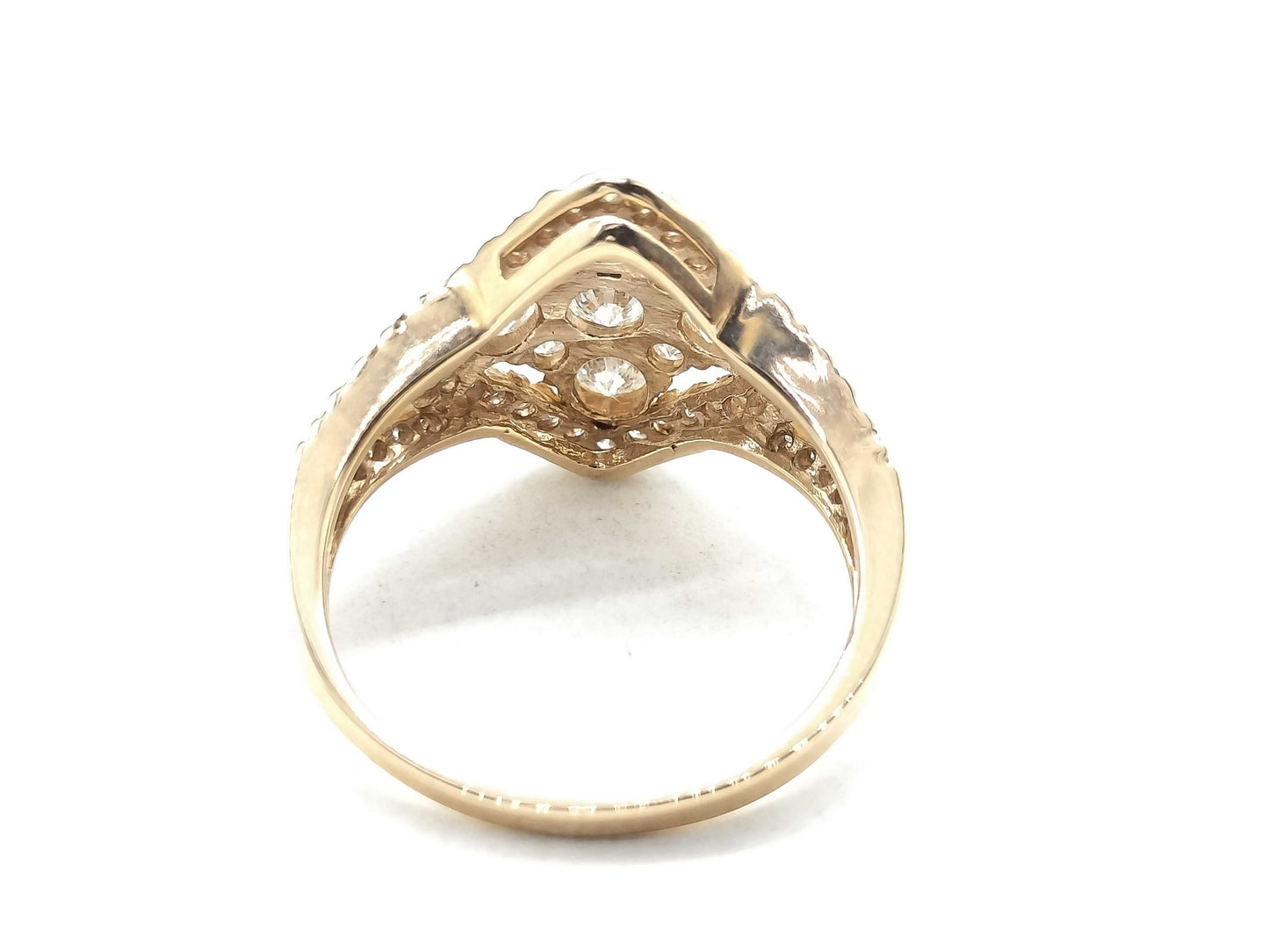 D1.00ct K18 3.4g Ring 