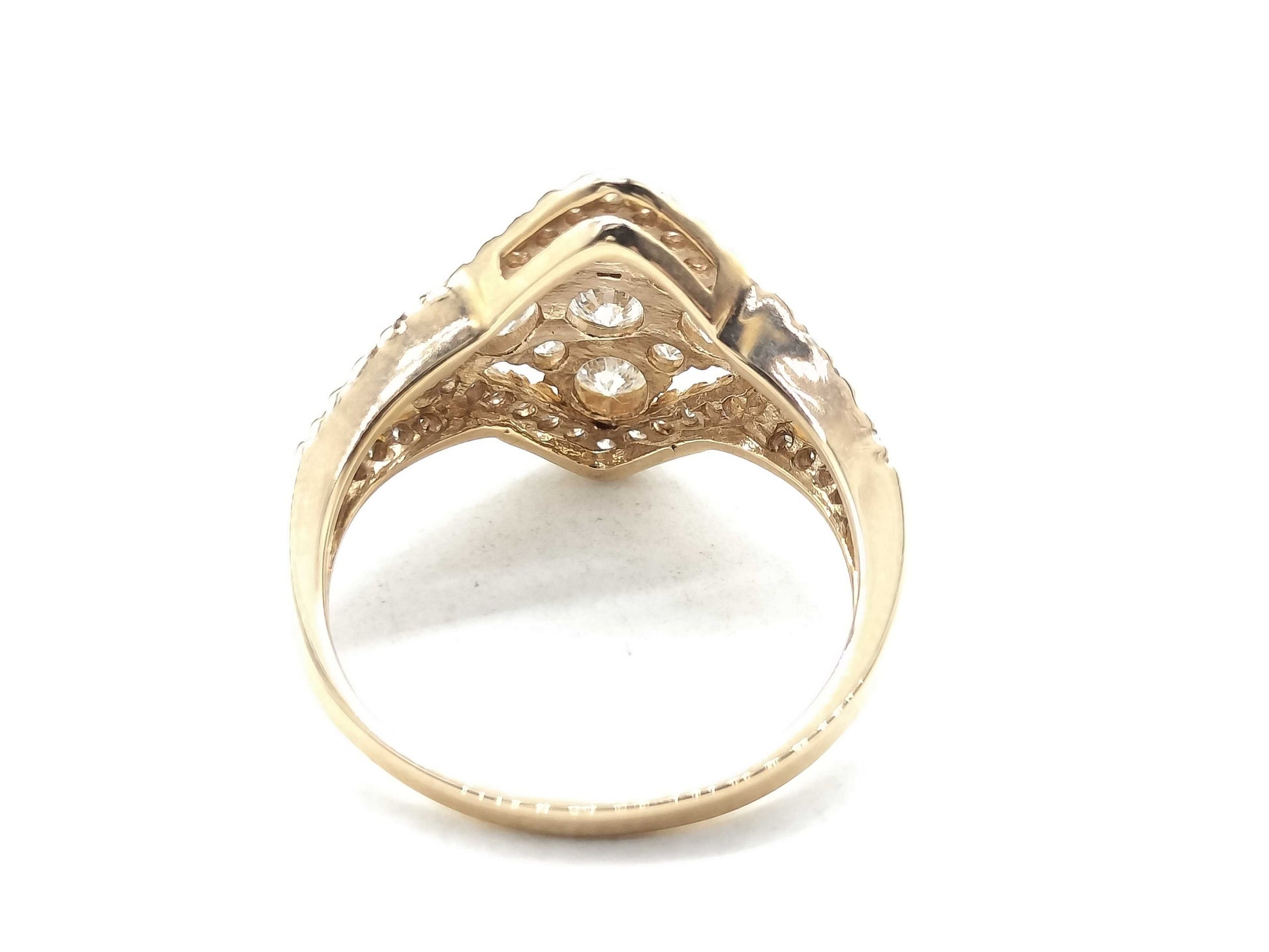 D1.00ct K18 3.4g Ring 
