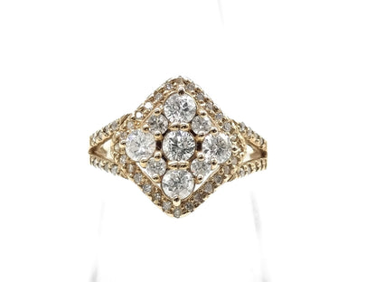 D1.00ct K18 3.4g Ring 