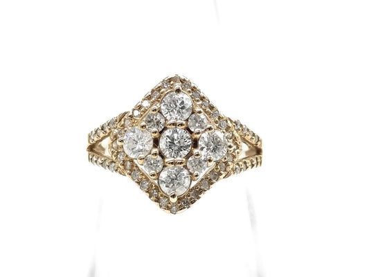 D1.00ct K18 3.4g Ring 