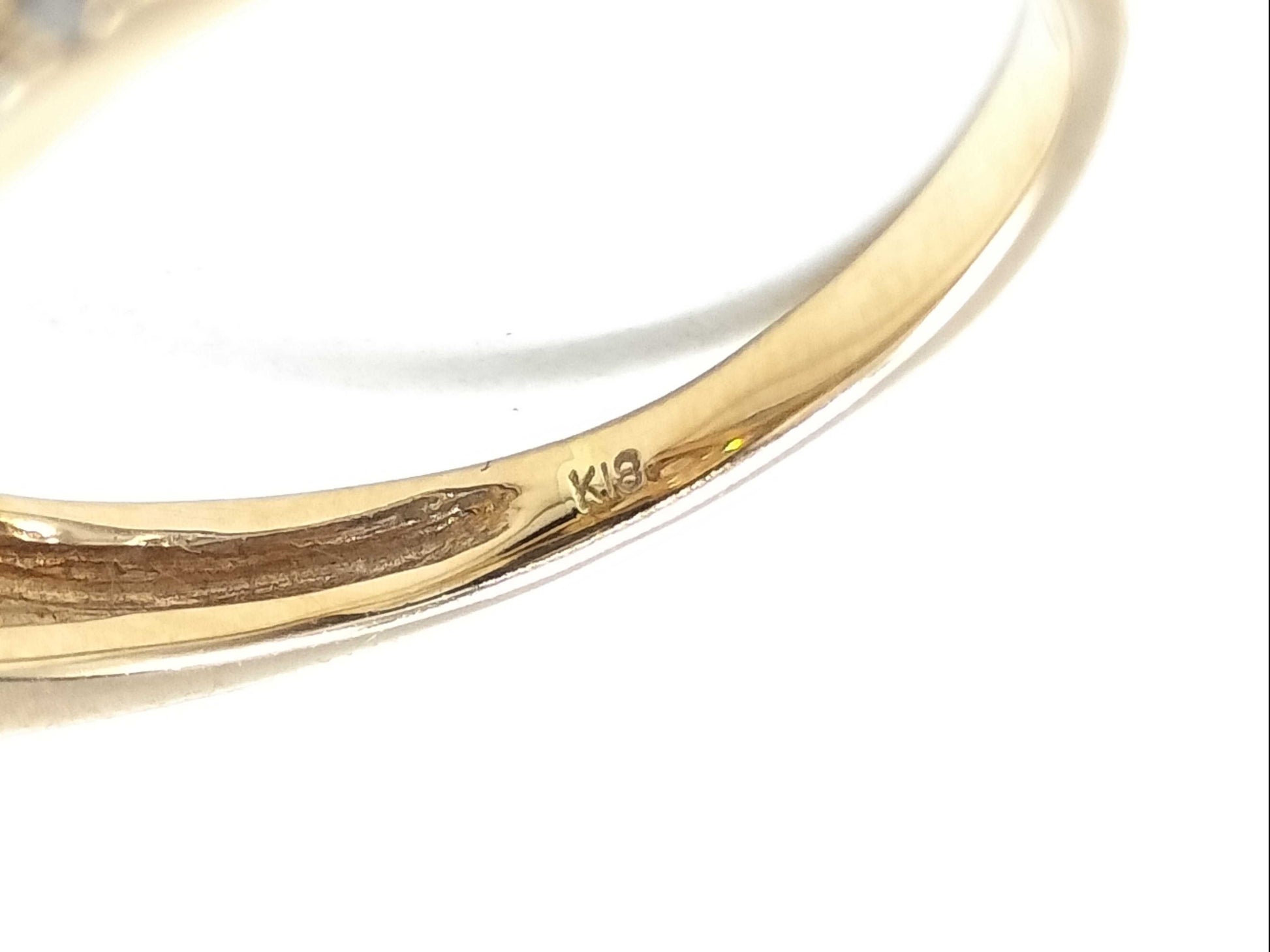 D1.00ct K18 3.4g Ring 