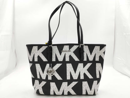 Michael Kors 1-piece MK pattern tote bag