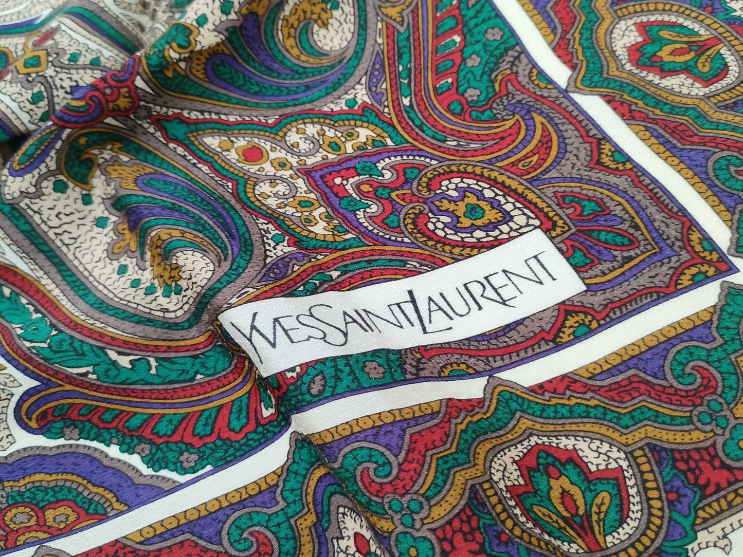 Yves Saint Laurent scarf