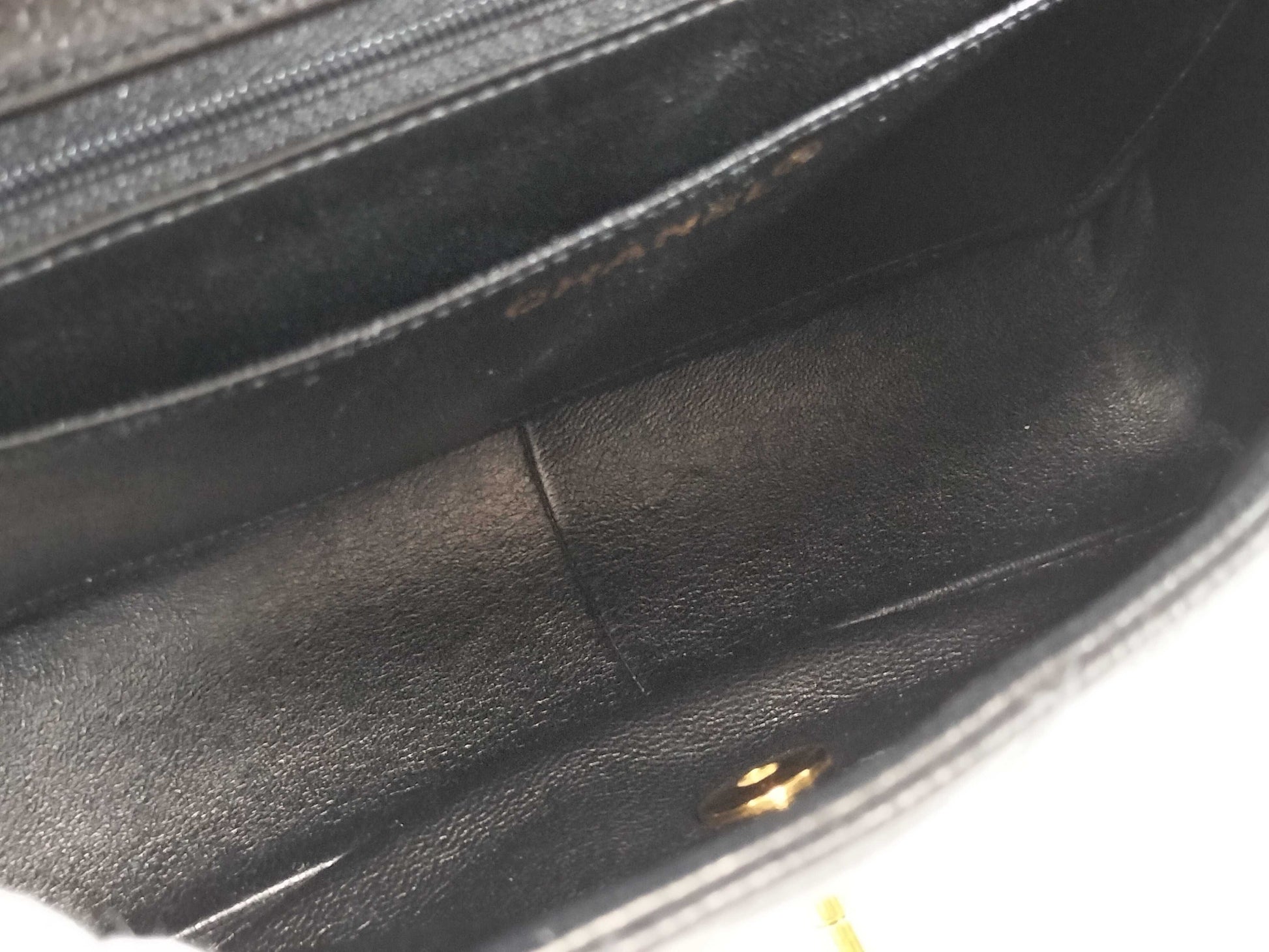 CHANEL Caviar Skin Diana Chain Shoulder Bag