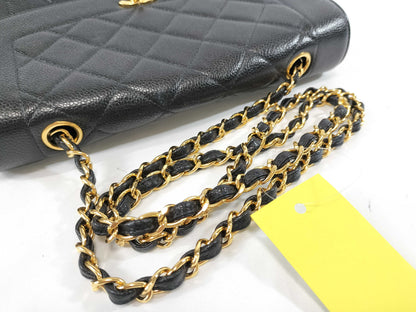 CHANEL Caviar Skin Diana Chain Shoulder Bag
