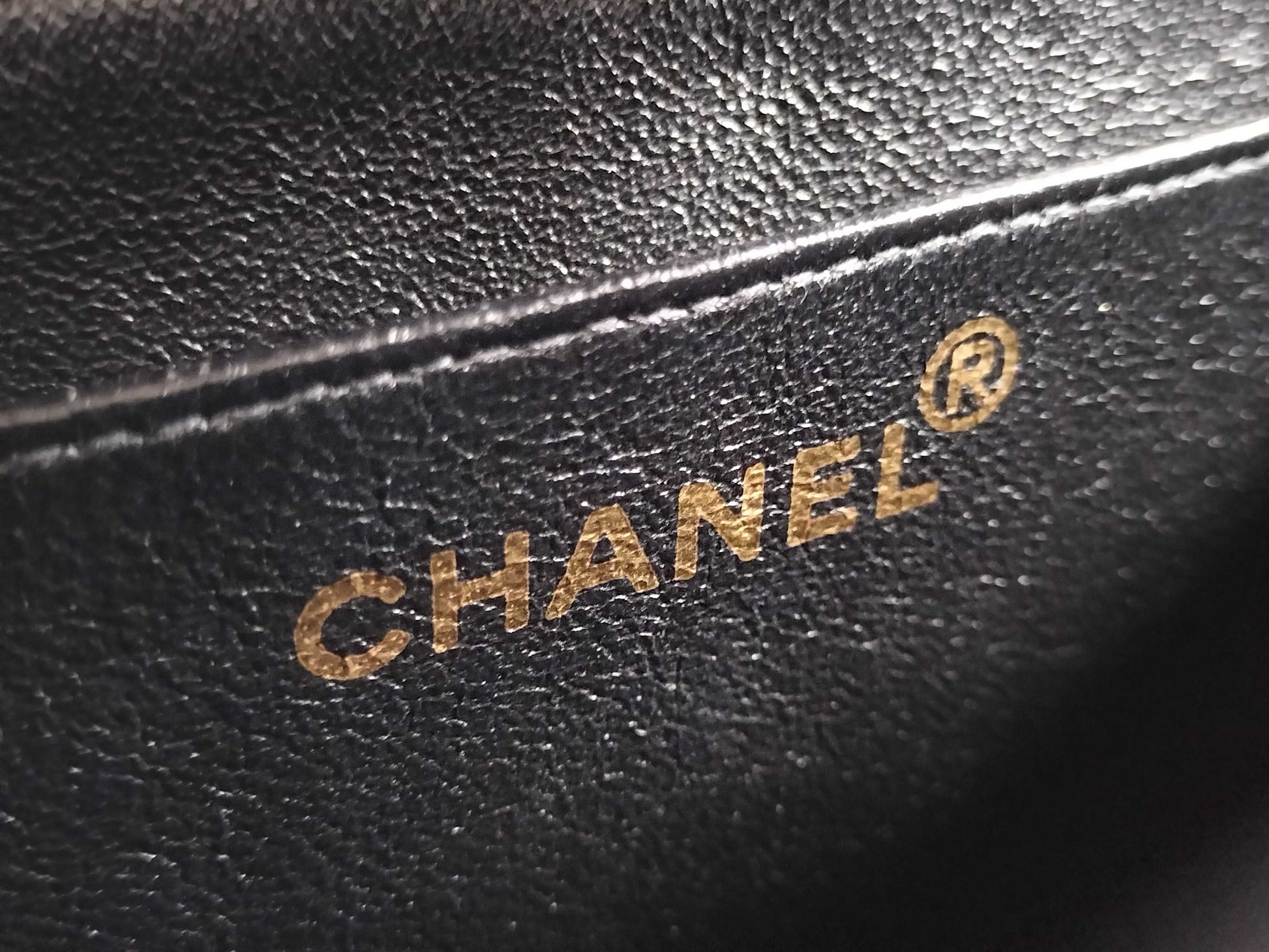 CHANEL Caviar Skin Diana Chain Shoulder Bag