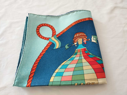 HERMES Carre Carre 90 PAZ UNIVERSAL Scarf