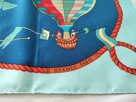 HERMES Carre Carre 90 PAZ UNIVERSAL Scarf