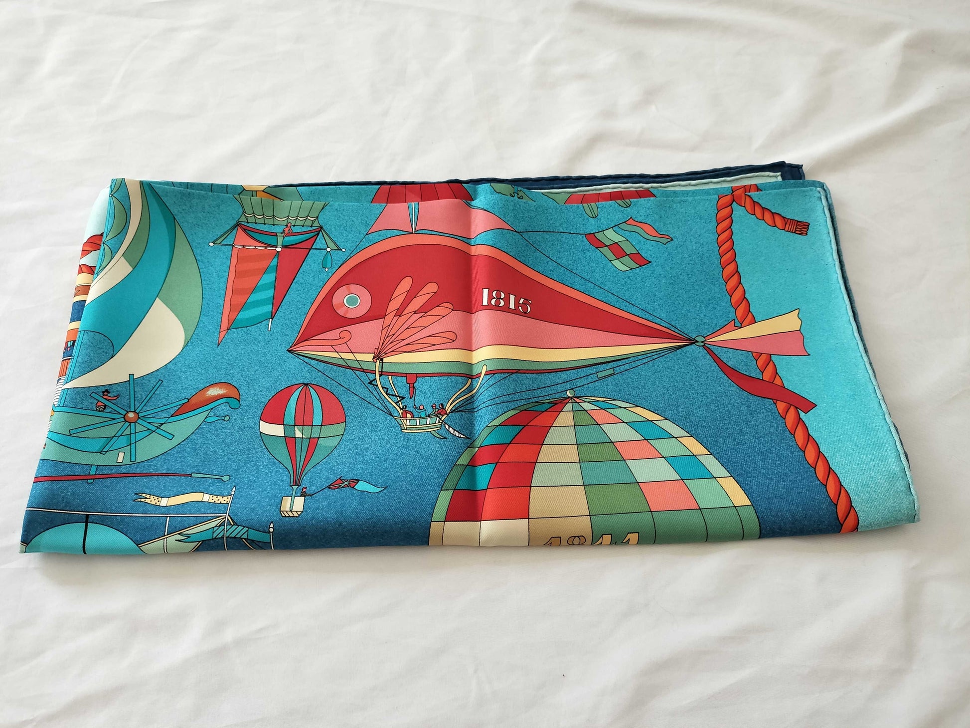 HERMES Carre Carre 90 PAZ UNIVERSAL Scarf