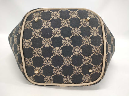 Ancoquine 2-way all-over print handbag