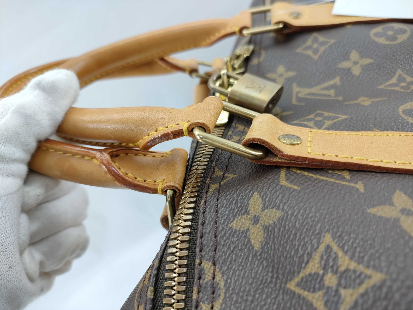 LOUIS VUITTON M41414 Monogram M41414 Keepall Bandouliere 55 Boston Bag