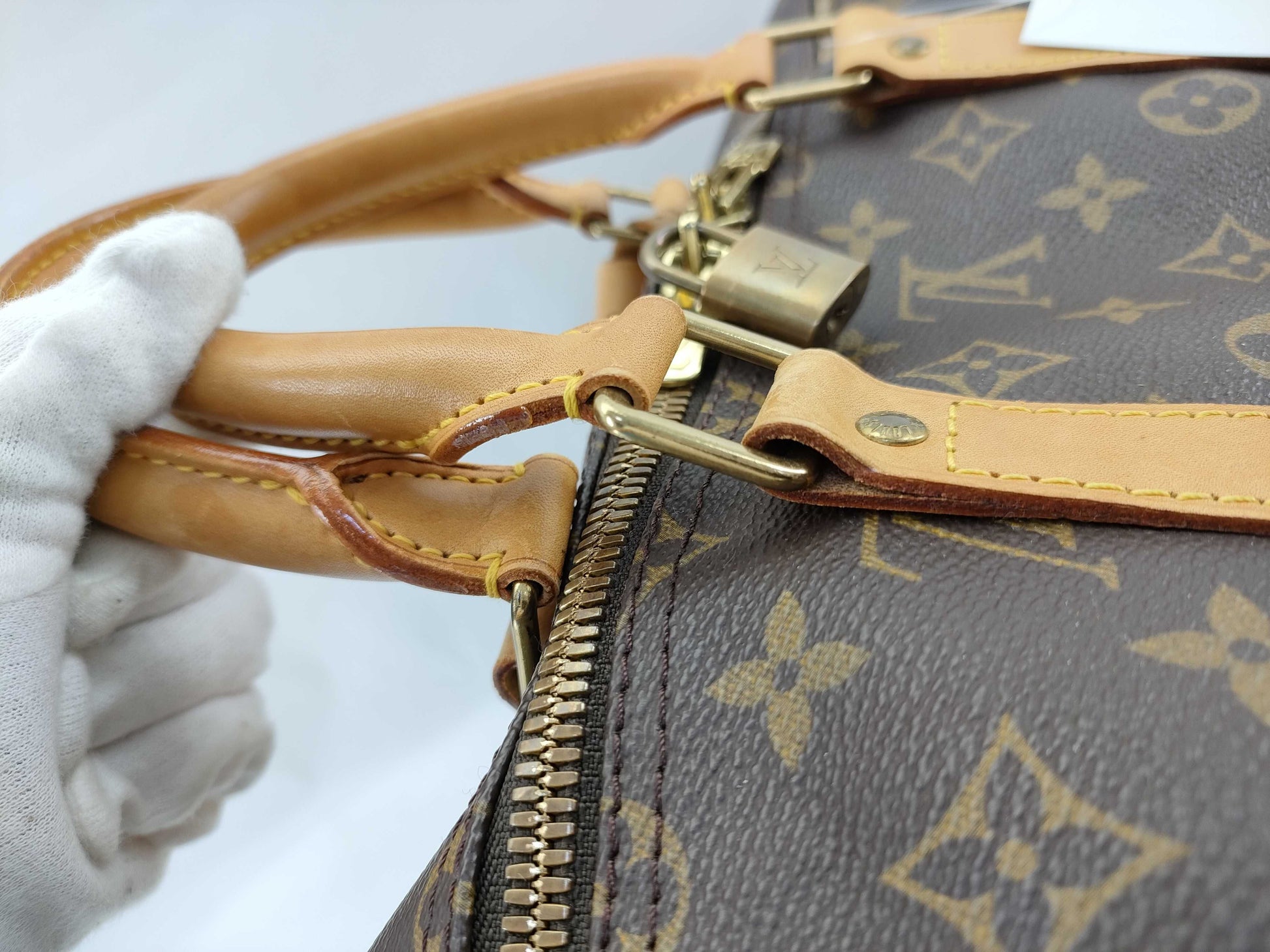 LOUIS VUITTON M41414 Monogram M41414 Keepall Bandouliere 55 Boston Bag