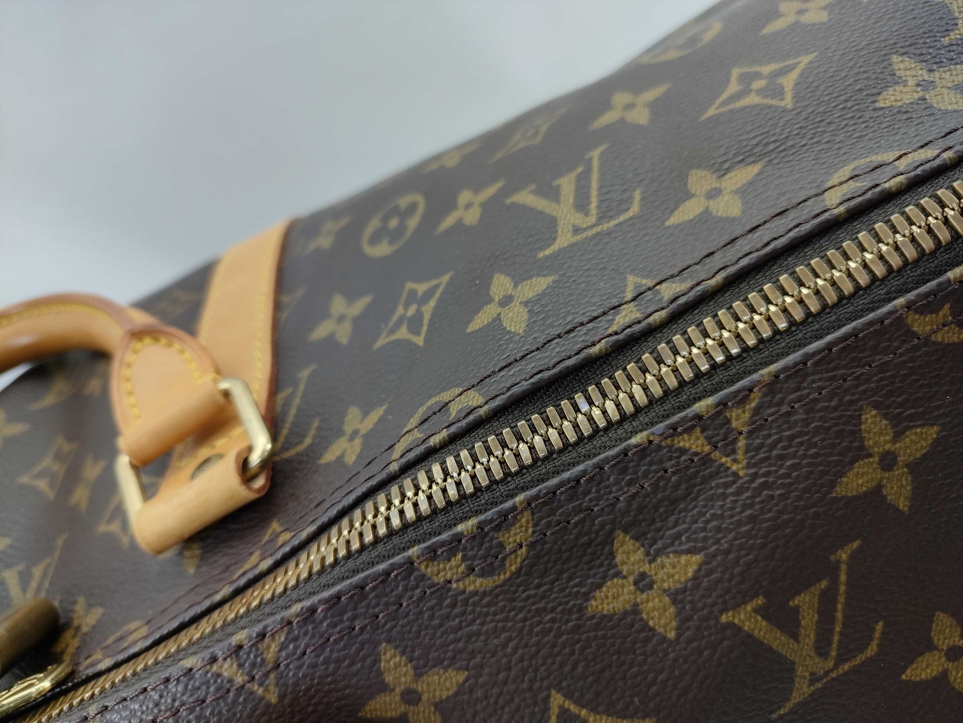 LOUIS VUITTON M41414 Monogram M41414 Keepall Bandouliere 55 Boston Bag