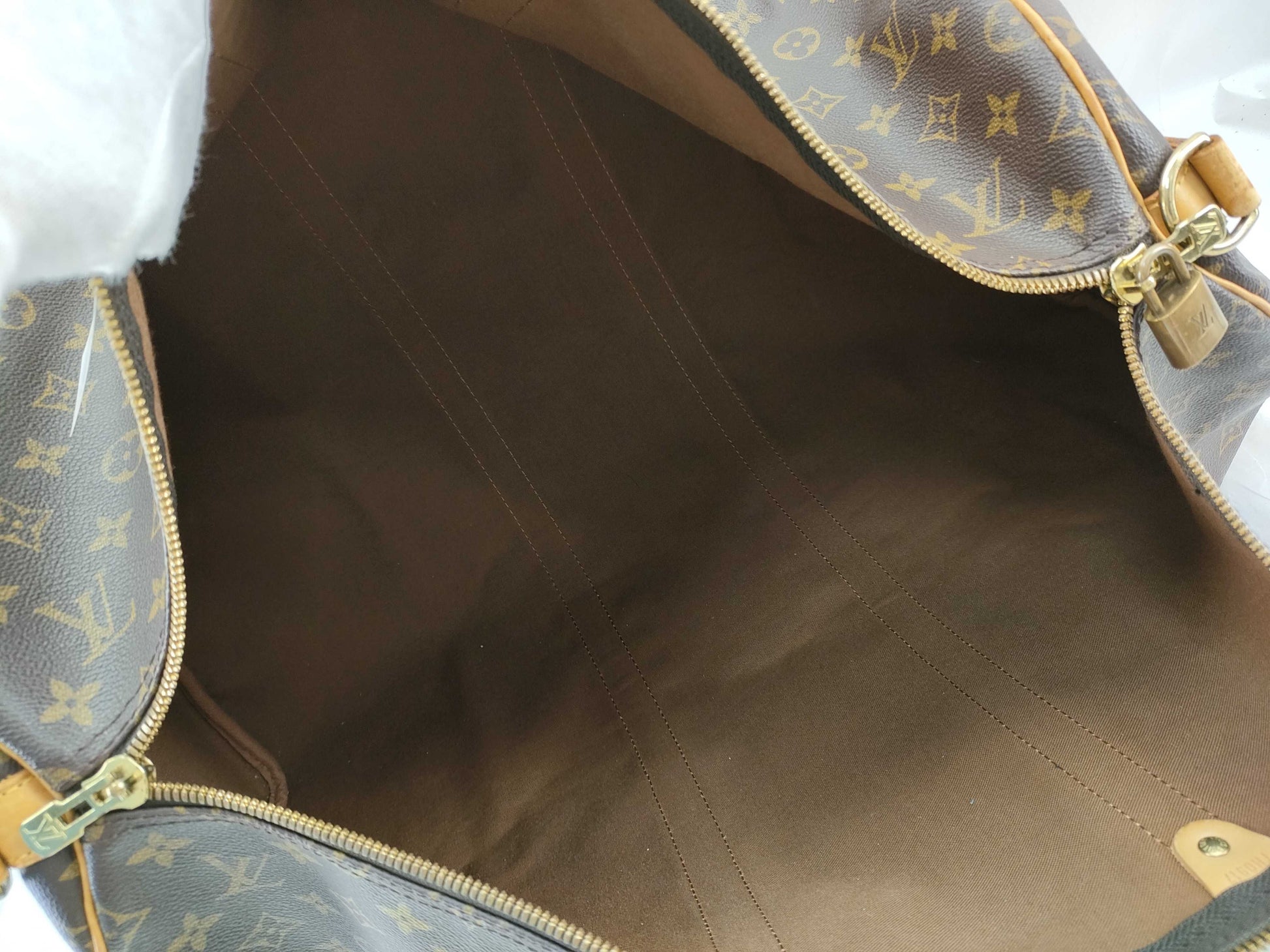 LOUIS VUITTON M41414 Monogram M41414 Keepall Bandouliere 55 Boston Bag