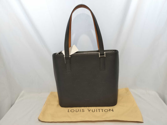 LOUIS VUITTON Monogram Matte Line Stockton Handbag