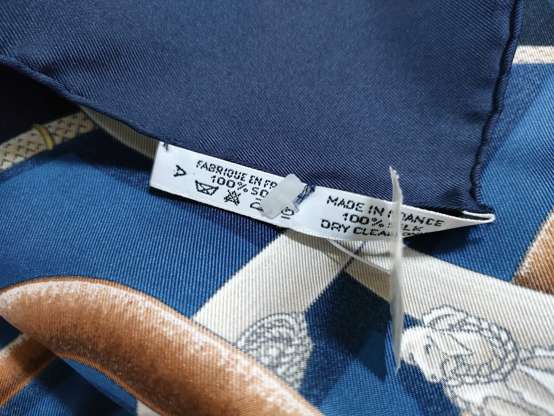 HERMES Carre Walking Stick Scarf
