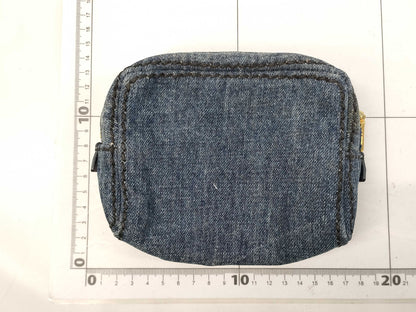 PRADA denim pouch pouch