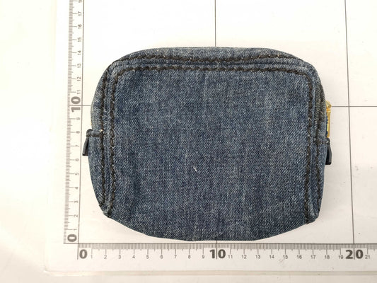 PRADA denim pouch pouch