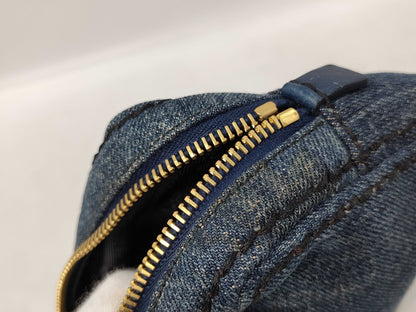 PRADA denim pouch pouch