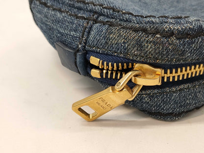 PRADA denim pouch pouch