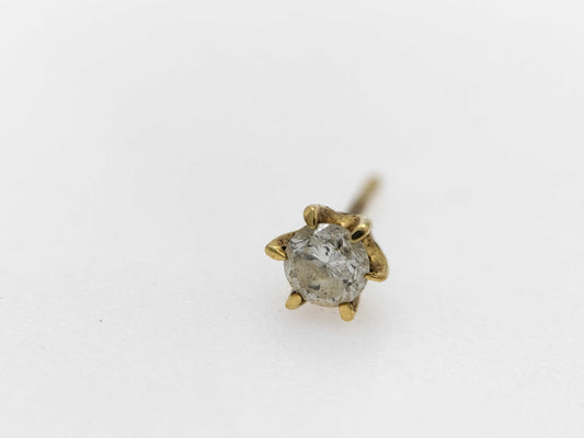 Diamond K17 0.4g Earrings 