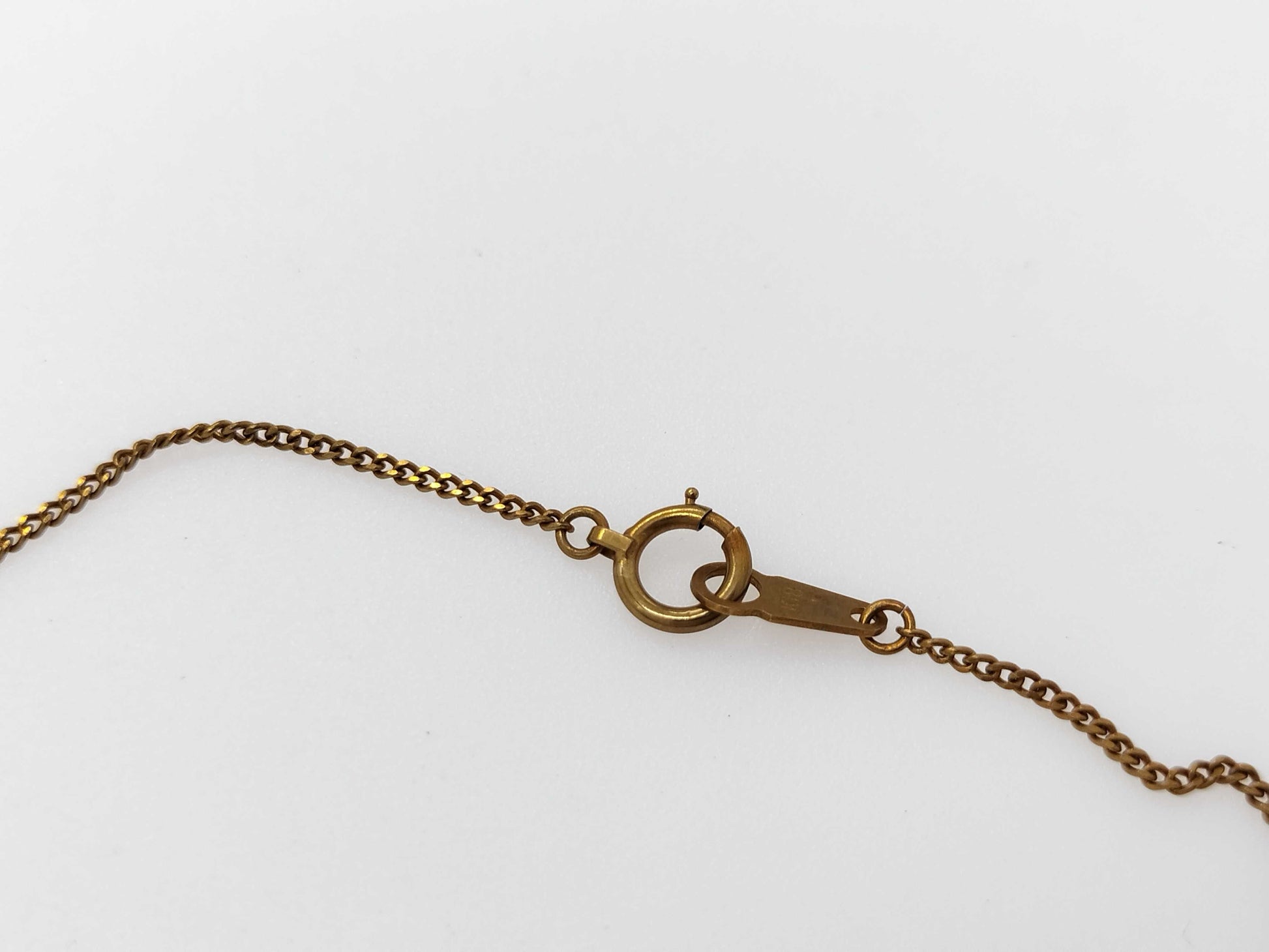 D 0.18ct K18 3.7g Necklace 