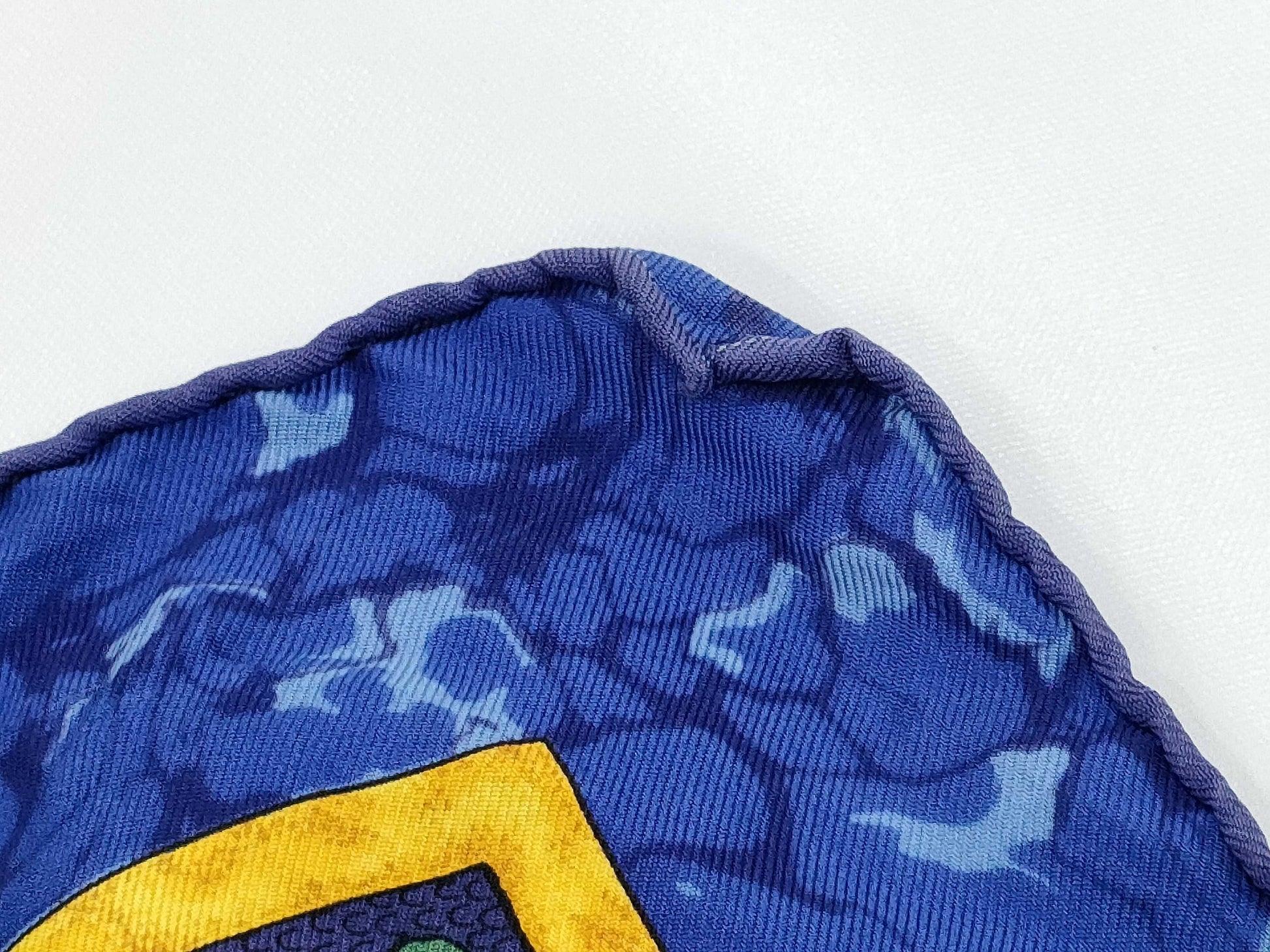 HERMES Carre Blue Scarf