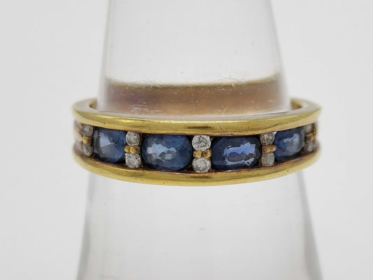 S 0.83ct D 0.10ct K18 4.4g Ring 
