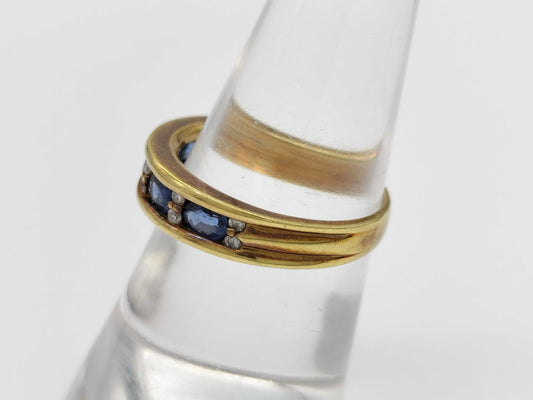 S 0.83ct D 0.10ct K18 4.4g Ring 
