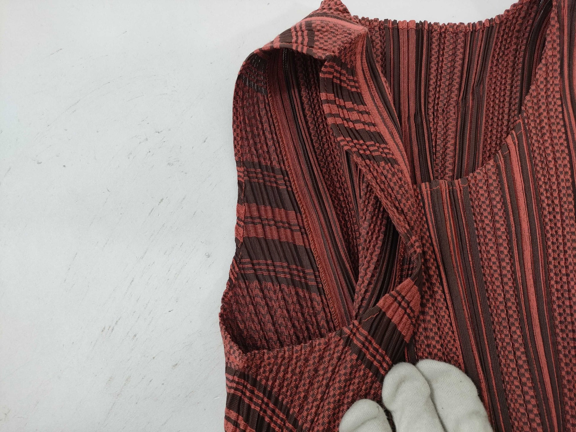 ISSEY MIYAKE Pleats Please Tunic Pattern Dress