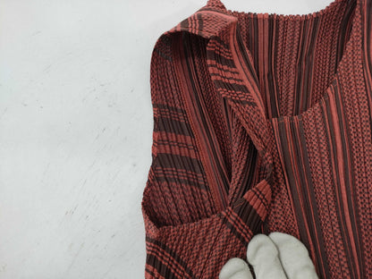 ISSEY MIYAKE Pleats Please Tunic Pattern Dress