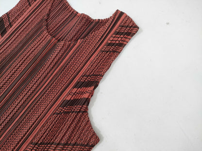 ISSEY MIYAKE Pleats Please Tunic Pattern Dress