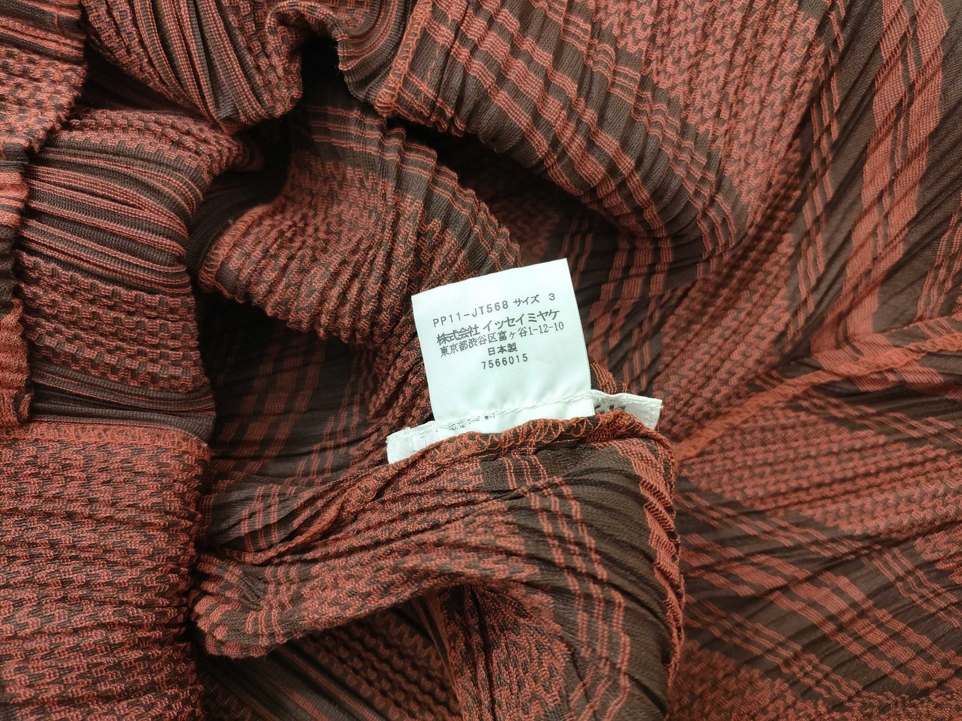 ISSEY MIYAKE Pleats Please Tunic Pattern Dress