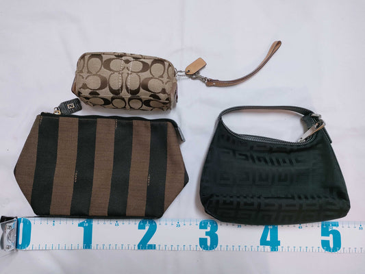 COACH Fendi/Givenchy/Coach Pouch Set Pouch