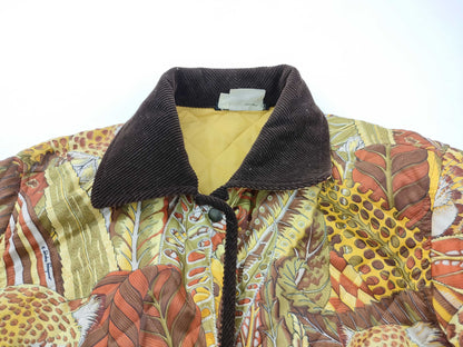 Salvatore Ferragamo Animal Print Quilted Coat