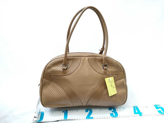 PRADA Punching Hand Mini Boston Handbag