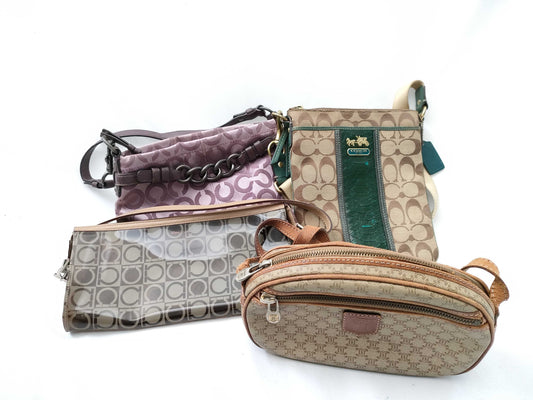 CELINE Coach/Ferragamo/Celine 4-piece shoulder bag