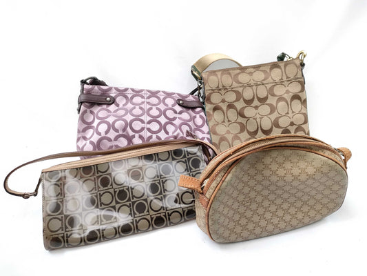 CELINE Coach/Ferragamo/Celine 4-piece shoulder bag