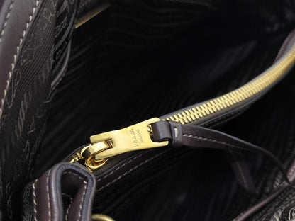 PRADA Canvas 2-Way Tote Bag