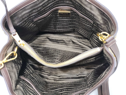 PRADA Canvas 2-Way Tote Bag