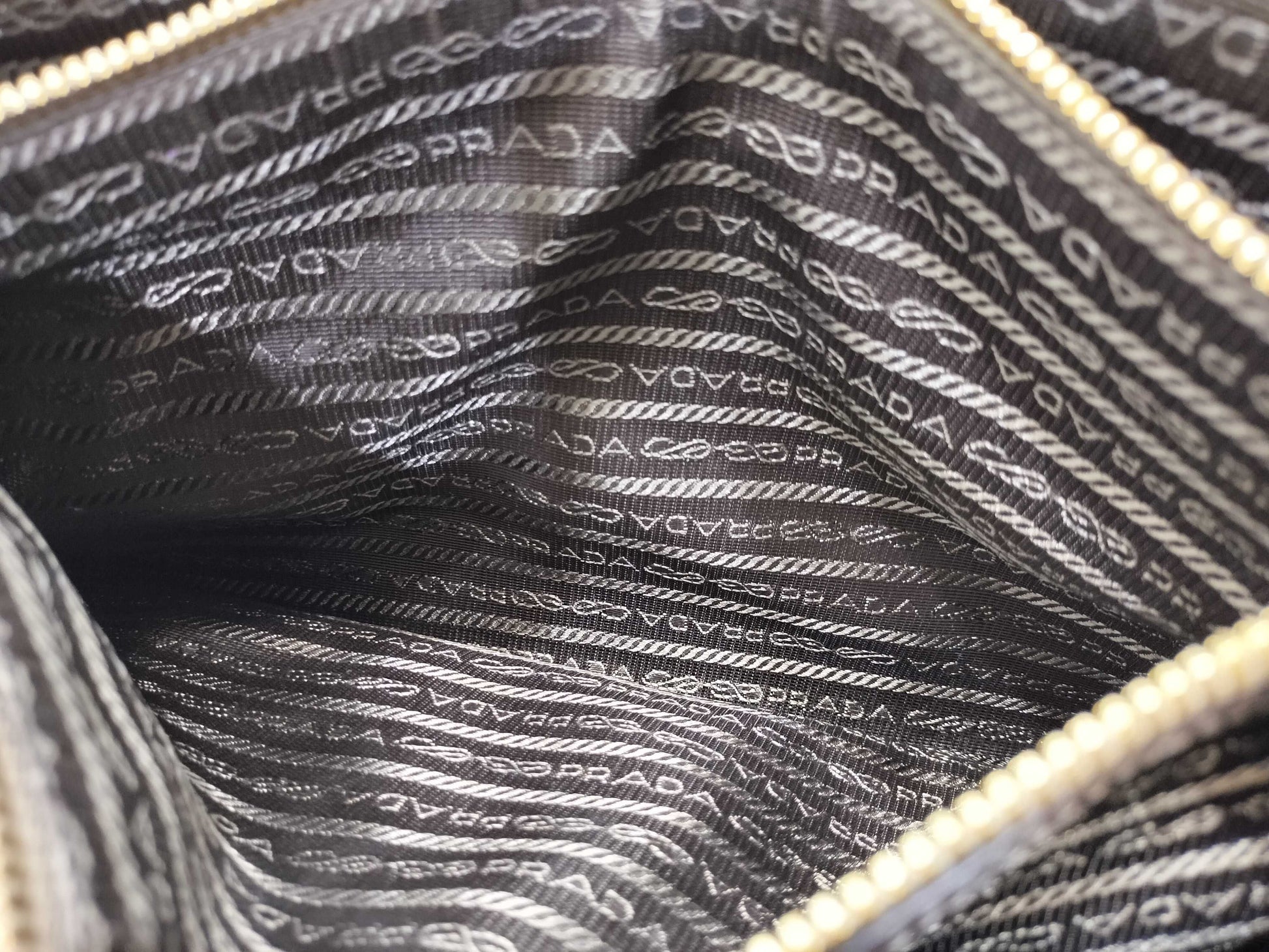 PRADA Canvas 2-Way Tote Bag