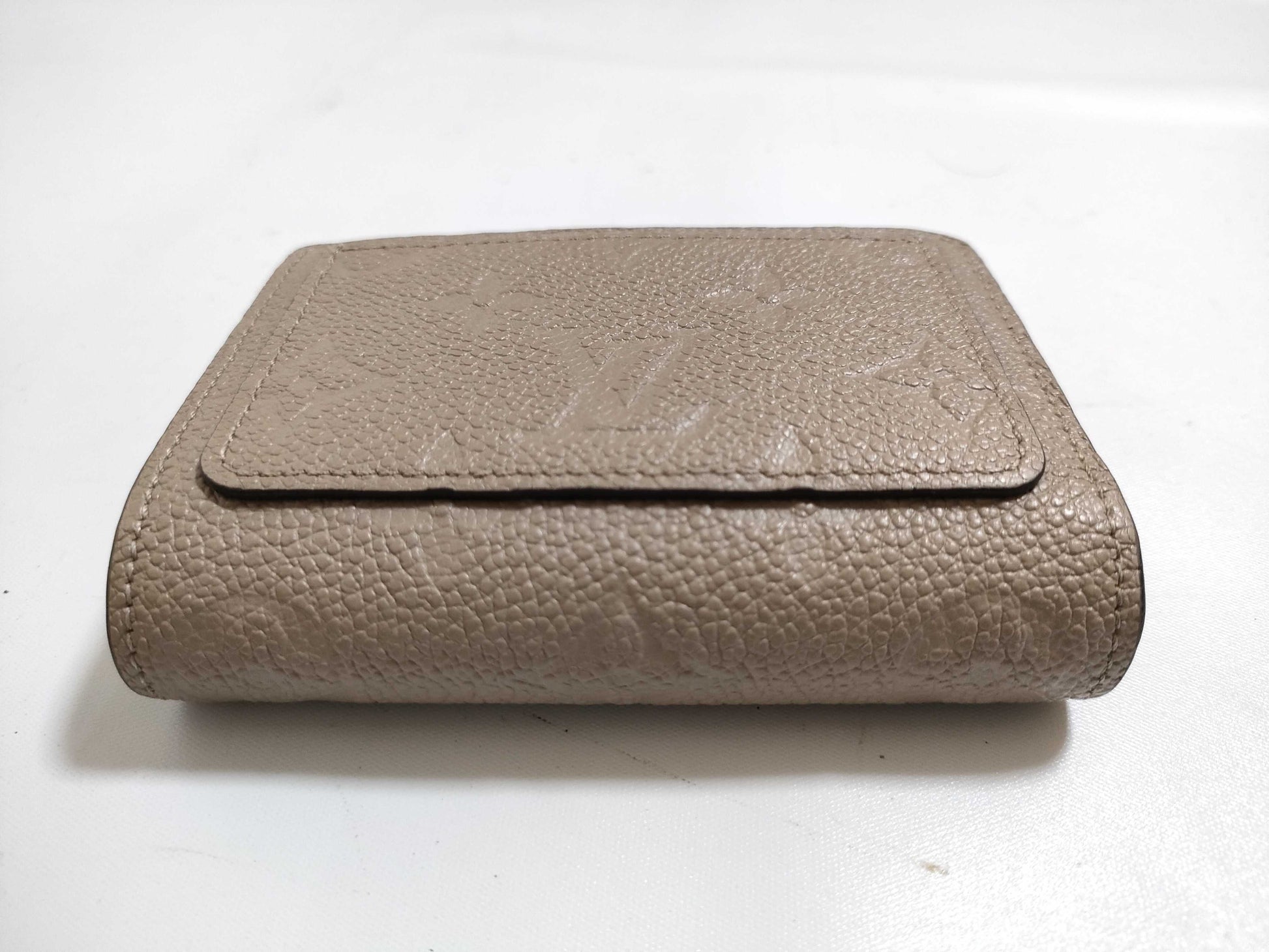 LOUIS VUITTON RFID Verified SP6210 Monogram Empreinte Portefeuille Claire Empreinte Tourterelle M80152 Wallet