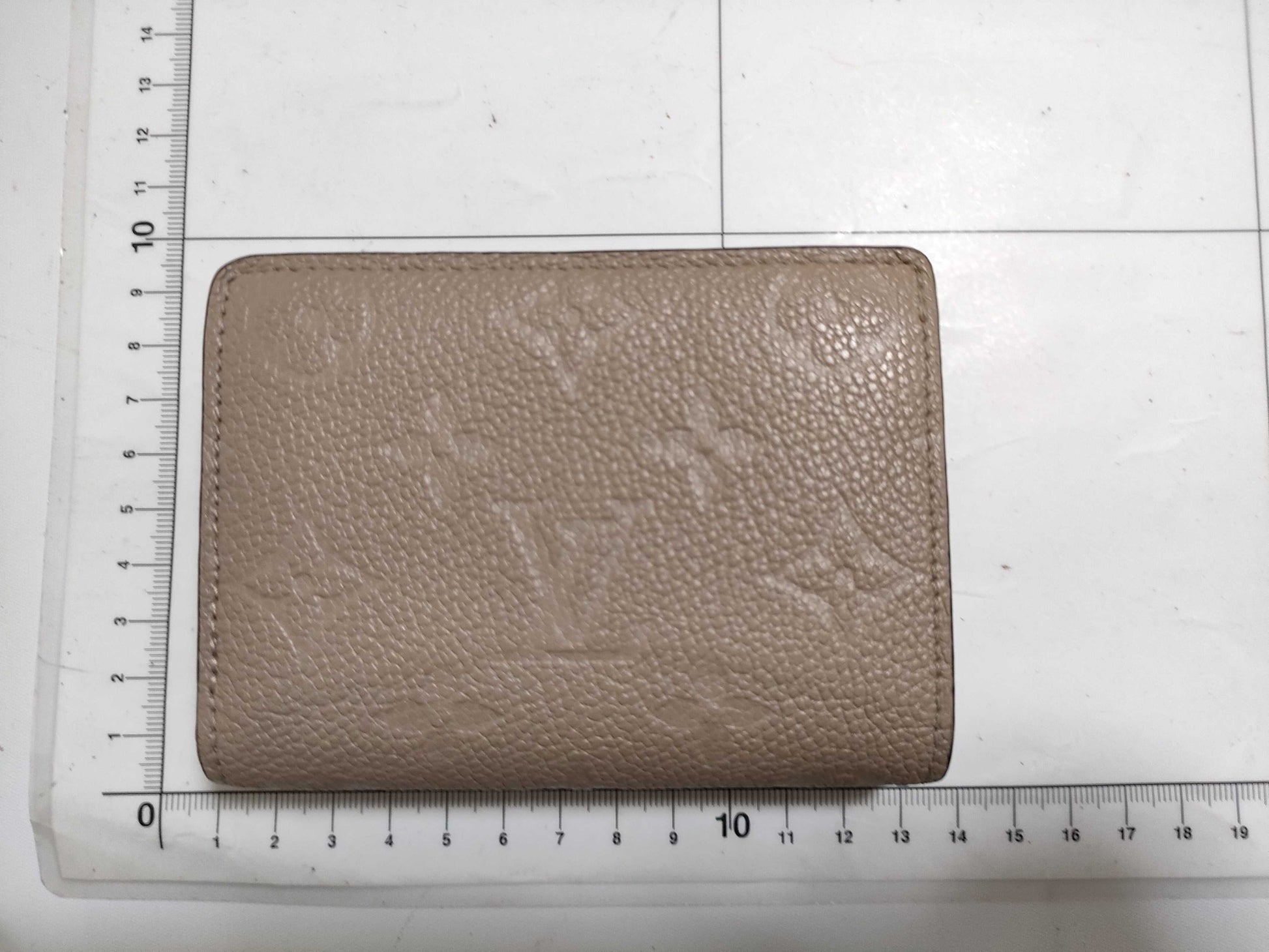 LOUIS VUITTON RFID Verified SP6210 Monogram Empreinte Portefeuille Claire Empreinte Tourterelle M80152 Wallet