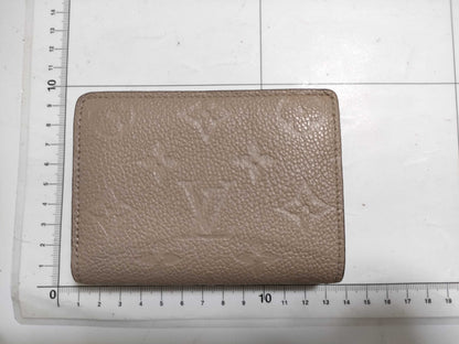 LOUIS VUITTON RFID Verified SP6210 Monogram Empreinte Portefeuille Claire Empreinte Tourterelle M80152 Wallet