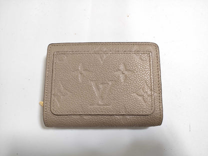 LOUIS VUITTON RFID Verified SP6210 Monogram Empreinte Portefeuille Claire Empreinte Tourterelle M80152 Wallet